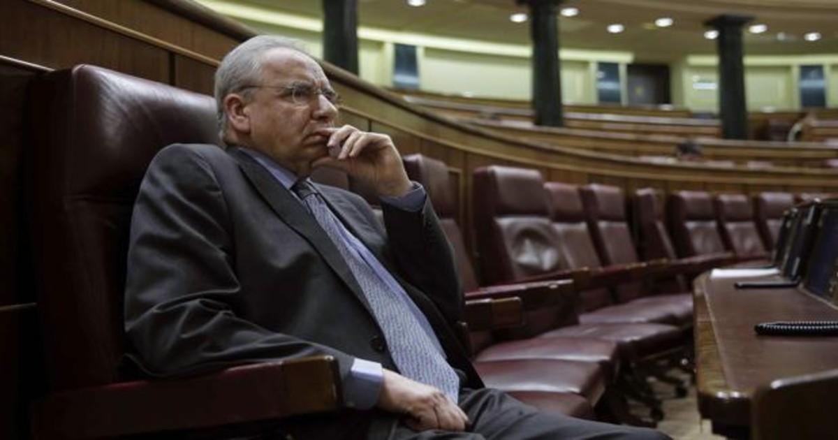 Alfonso Guerra en el Congreso / EFE