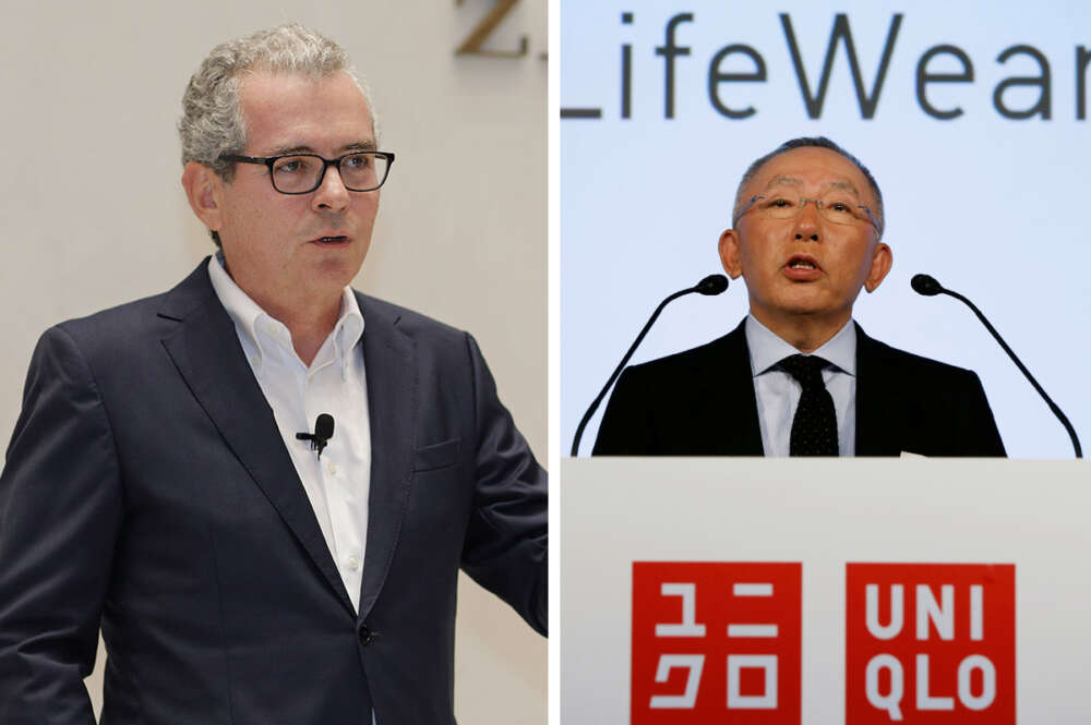 Tadashi Yanai y Pablo Isla, los primeros ejecutivos de Uniqlo e Inditex