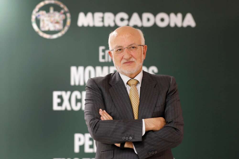 El presidente de Mercadona, Juan Roig. EFE/Ana Escobar