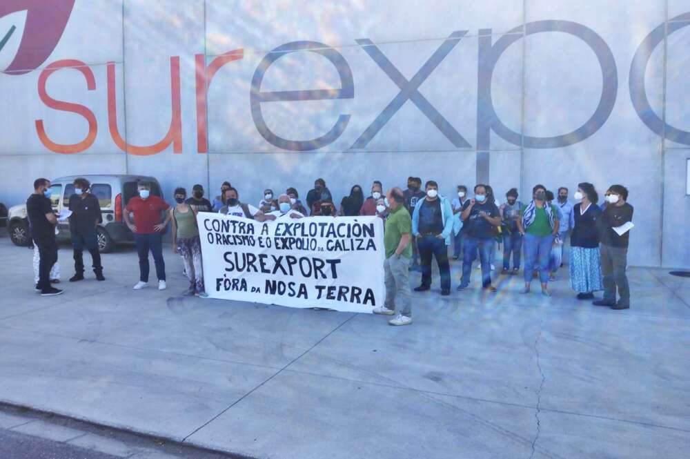 Imagen de archivo de una protesta contra Surexport / CIG