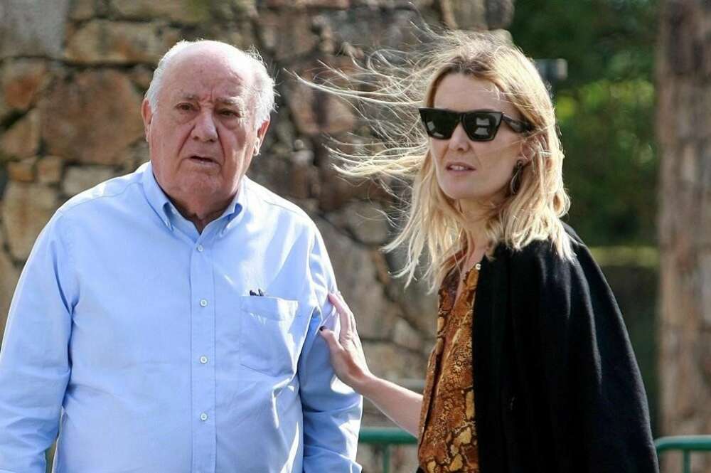 Amancio Ortega, con su hija Marta / Cabalar