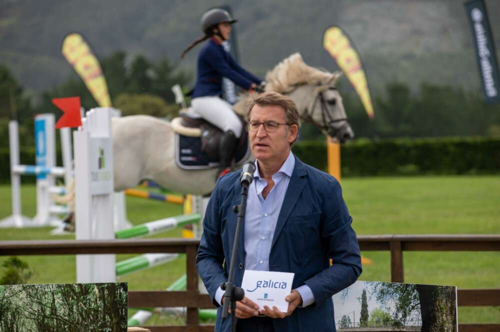 El presidente de la Xunta, Alberto Núñez Feijóo / E.P.