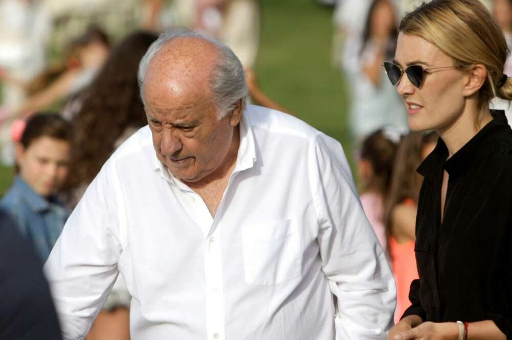 Amancio Ortega y Marta Ortega en Casas Novas / EFE