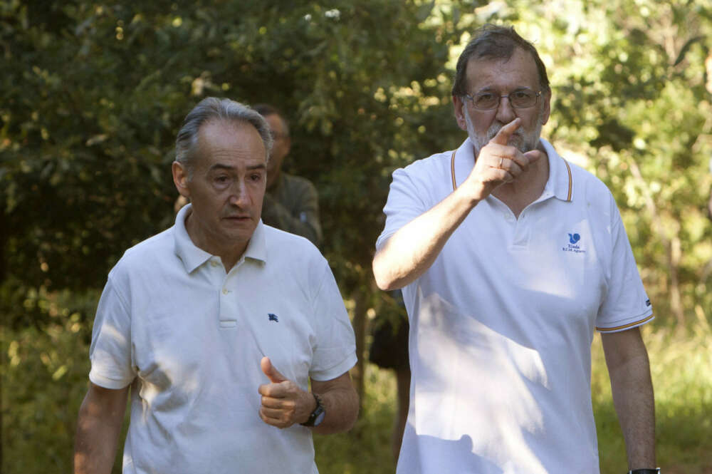 José Benito Suárez y Mariano Rajoy