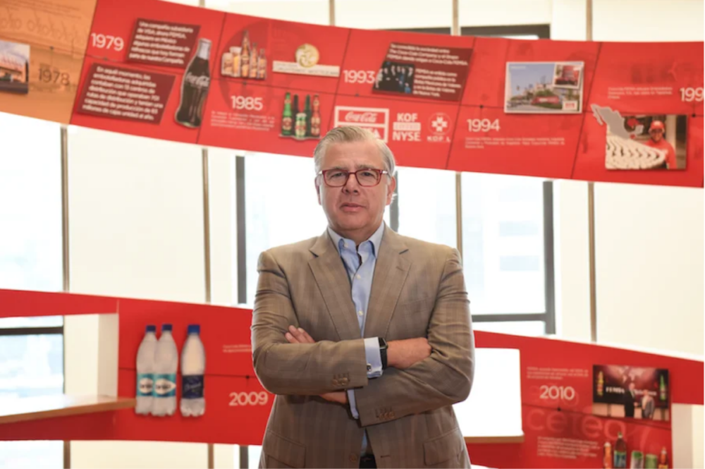 John Santa María, director general de Coca-Cola Femsa