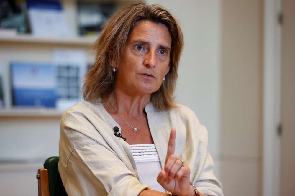 Teresa Ribera, ministra de Transición Ecológica. EFE/ Carlos Hidalgo