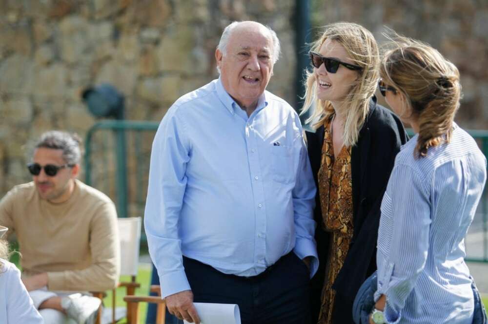 Amancio Ortega y Marta Ortega / EFE