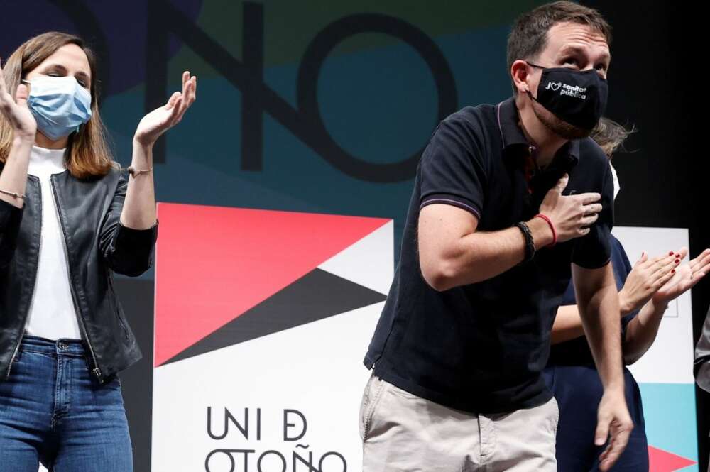 Ione Belarra y Pablo Iglesias / EFE