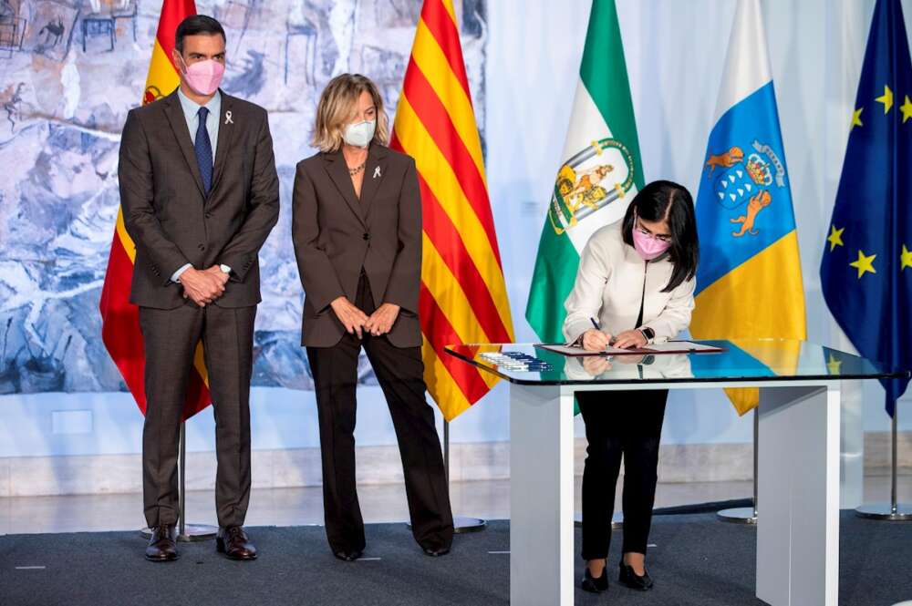 Sánchez, Pérez Marcote y Darias