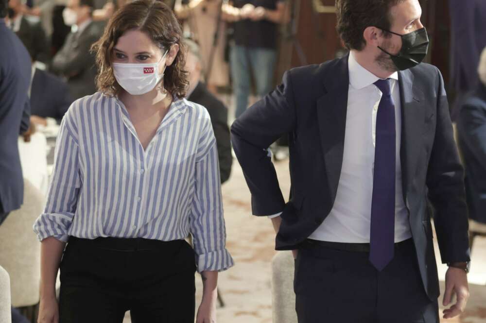 Pablo Casado e Isabel Díaz Ayuso / EP