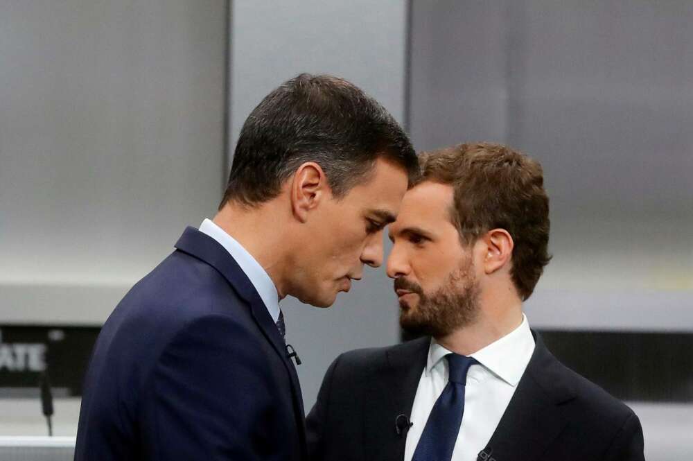 Pedro Sánchez y Pablo Casado / EFE