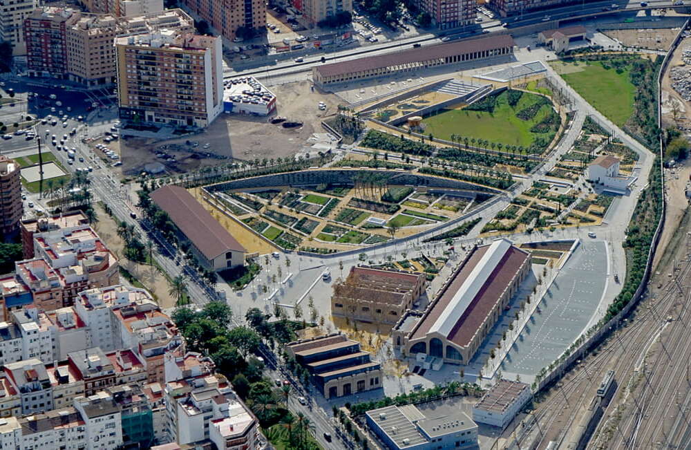 Urbanización Ruzafa de Parc Central de Valencia