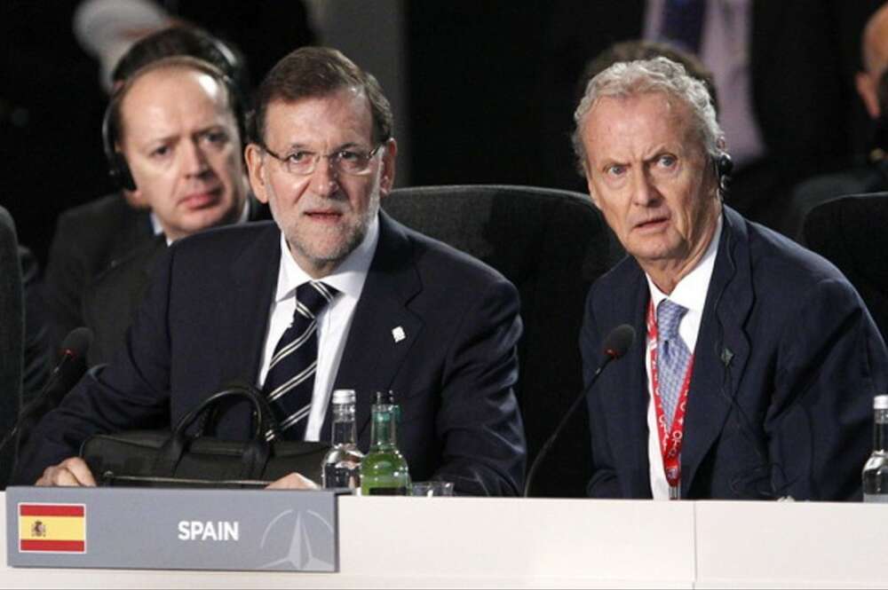 Mariano Rajoy y Pedro Morenés / EFE