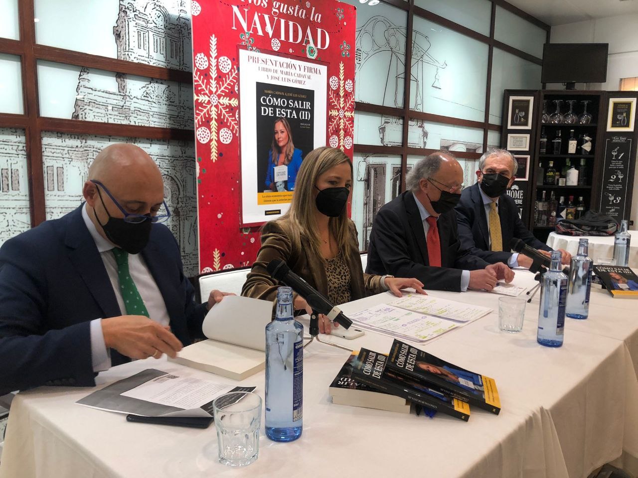 Presentación del libro “Cómo salir de esta (II)”. Foto: Xurxo Lobato