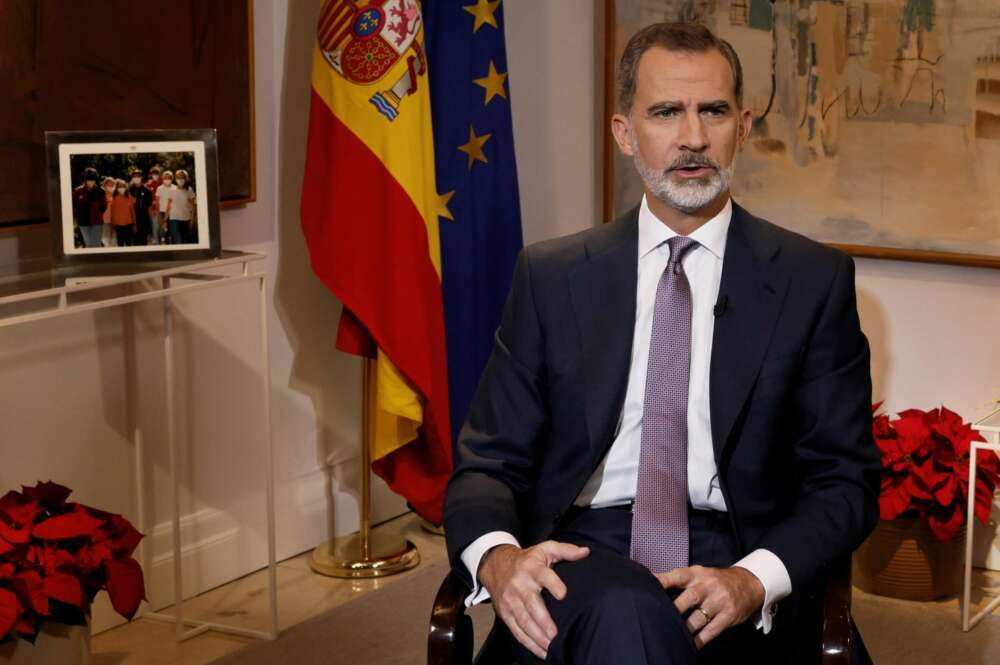 El Rey advierte sobre la gestión de los fondos europeos: “Es una ocasión que no podemos desaprovechar”. EFE/Ballesteros