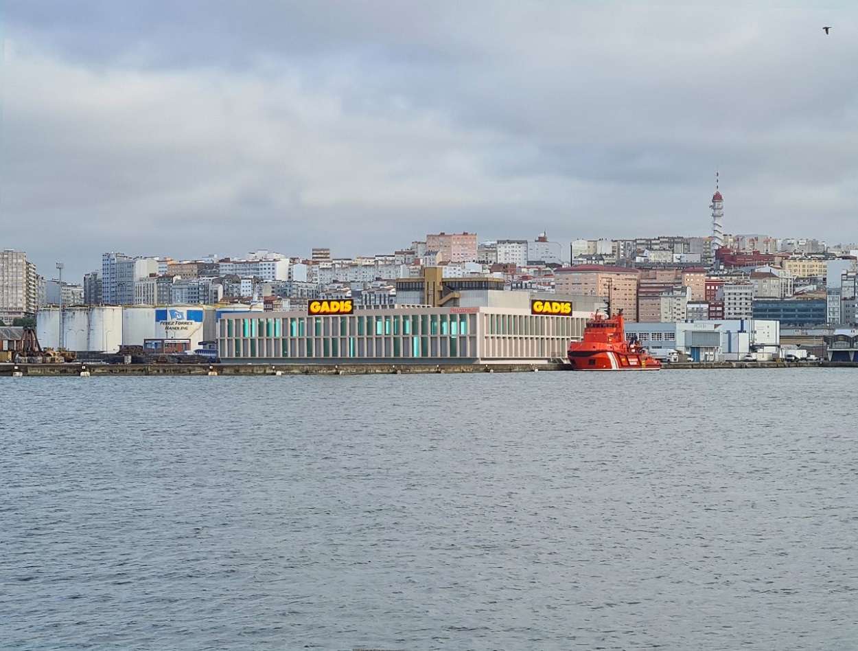 Gadisa levantará una nueva nave de 5 millones de euros en el Puerto de A Coruña