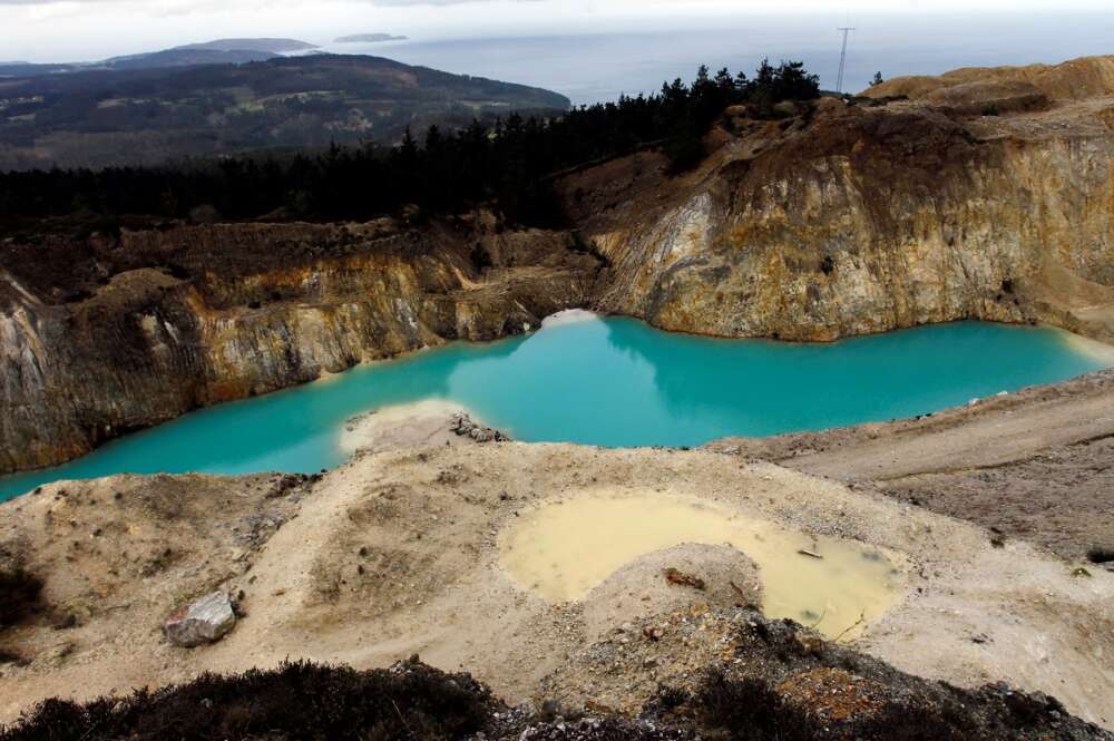 Vista de las balsas del Monte Neme, en A Coruña. Kiko Delgado/EFE