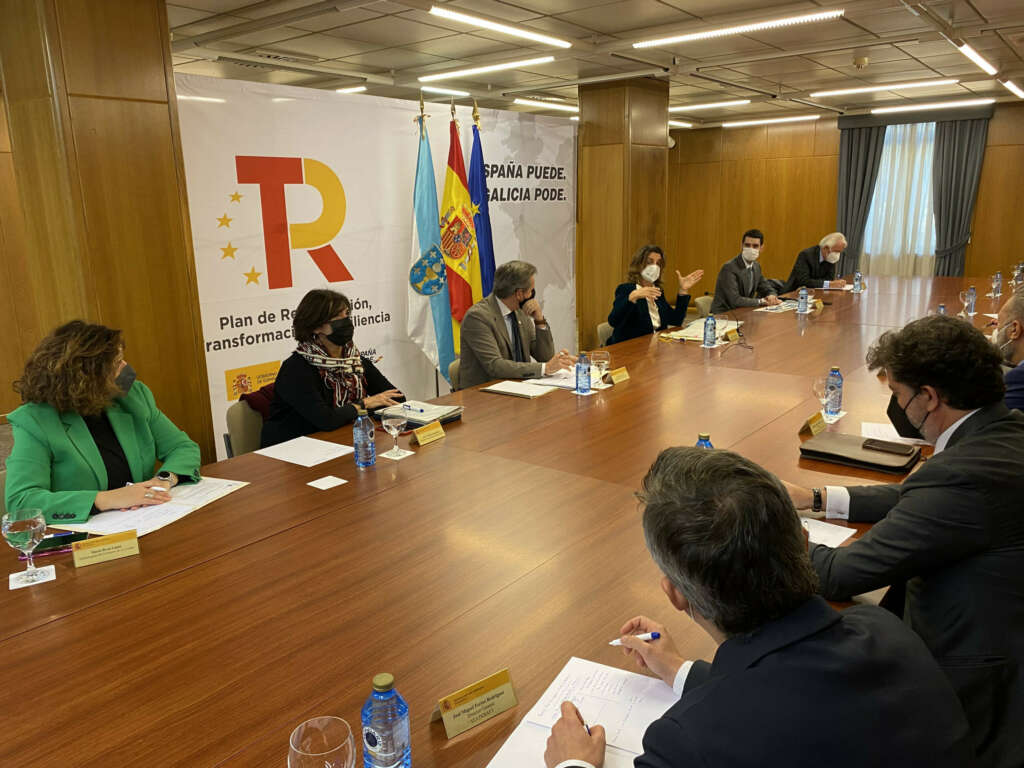 La ministra de Transición Ecológica presenta ante el empresariado de A Coruña el PERTE de las energías renovables
