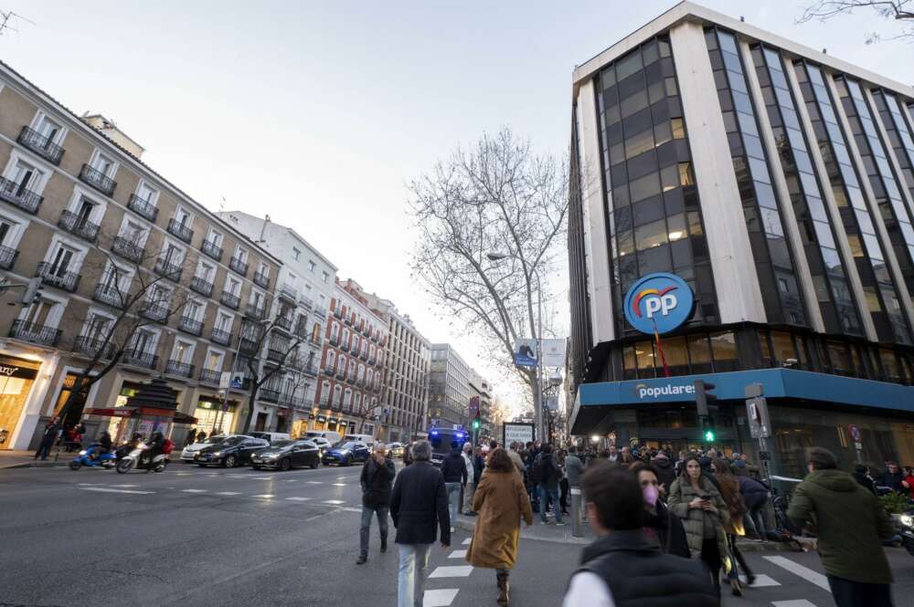 Sede del PP en Madrid / EP