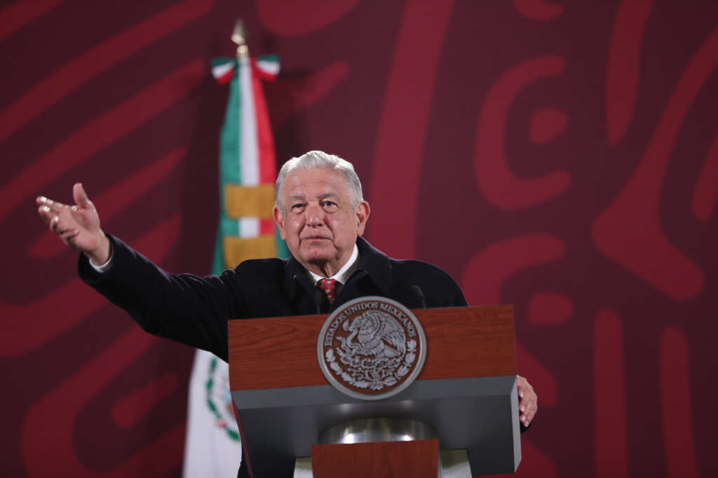 El presidente mexicano, Andrés Manuel López Obrador. Foto: EFE