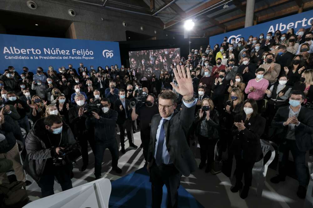 Alberto Núñez Feijóo anuncia ante la junta directiva del PPdeG que optará a presidir el PP / EP