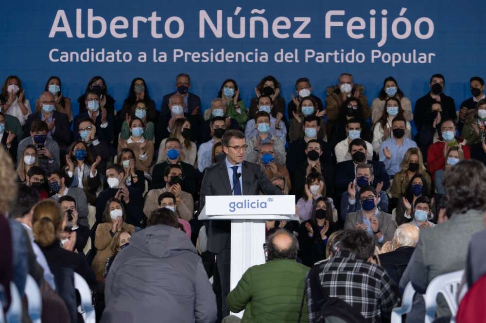 Alberto Núñez Feijóo anuncia su candidatura a presidir el PP / PP