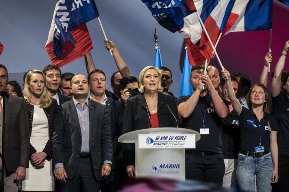 Marine Le Pen en un mitin / EFE