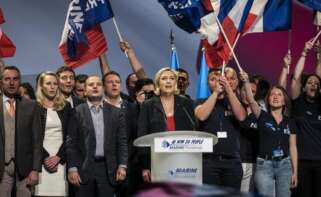 Marine Le Pen en un mitin / EFE