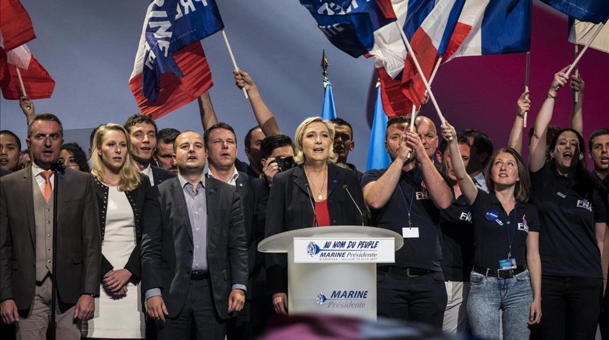 Marine Le Pen en un mitin / EFE