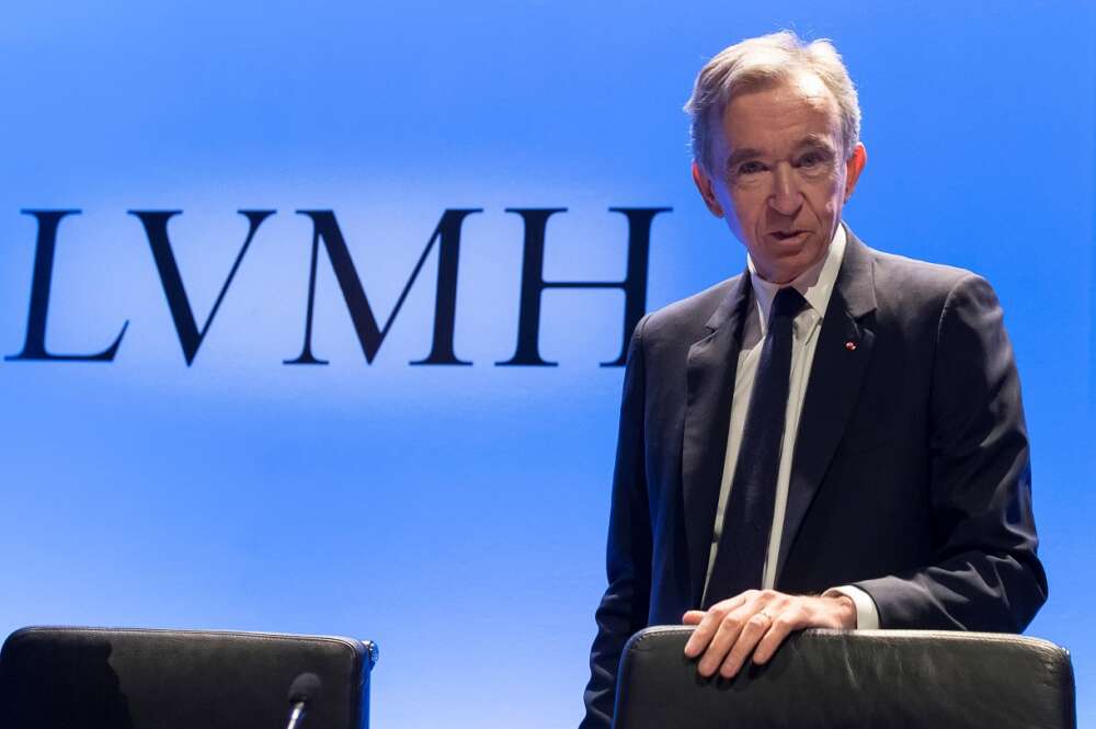 El presidente ejecutivo del grupo francés del lujo Louis Vuitton Moët Hennessy (LVMH), Bernard Arnault. EFE/ Ian Langsdon
