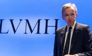 El presidente ejecutivo del grupo francés del lujo Louis Vuitton Moët Hennessy (LVMH), Bernard Arnault. EFE/ Ian Langsdon