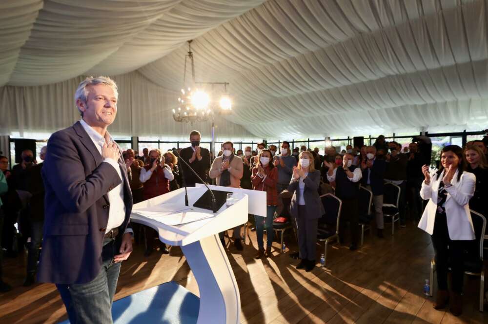 Alfonso Rueda, vicepresidente de la Xunta, anuncia su candidatura a presidir el PPdeG