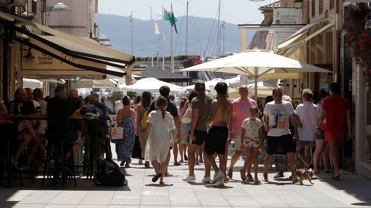 Imagen de la localidad turística de Sanxenxo el pasado verano. Foto de archivo: EFE