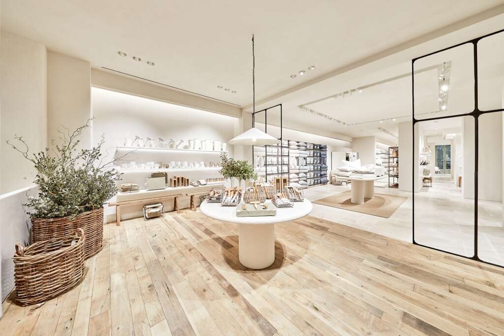 Estancias de Zara Home en su renovada tienda en Paseo de Gràcia