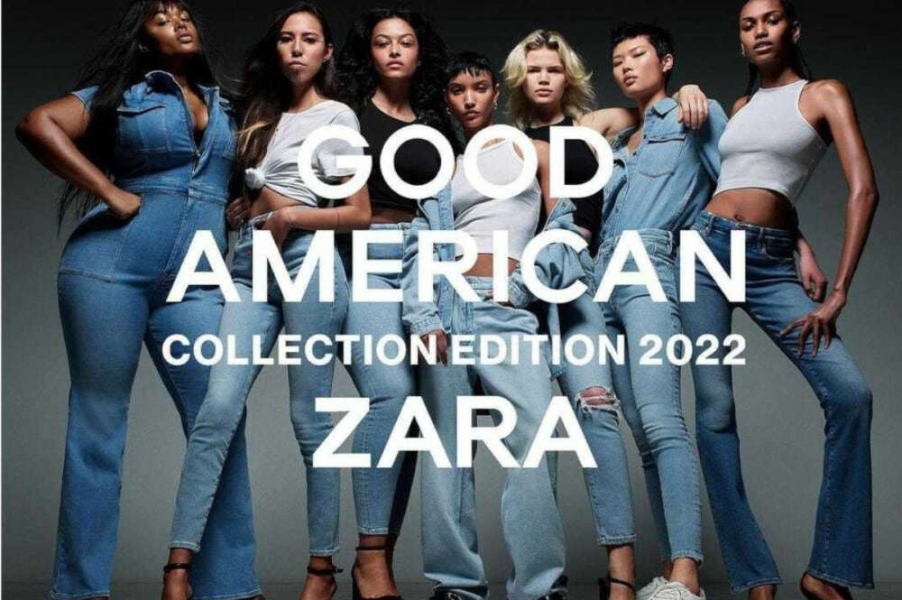 Colección de Zara y Good American