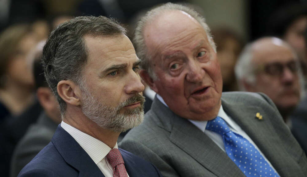 Juan Carlos I y Felipe VI