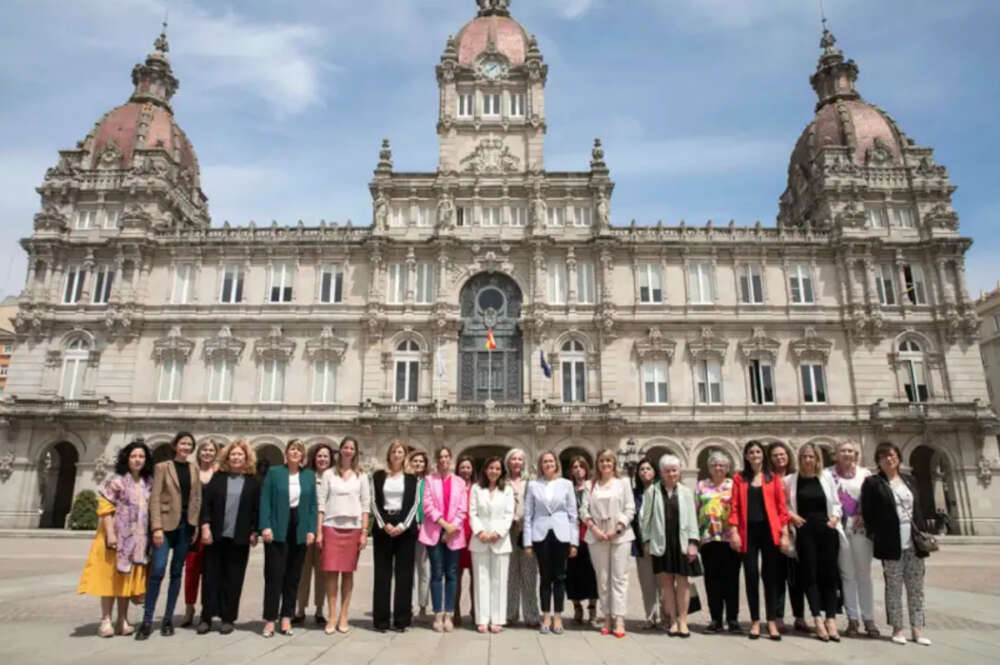 Dezasete alcaldesas españolas asinan na Coruña a Declaración de María Pita, selando o seu compromiso pola igualdade