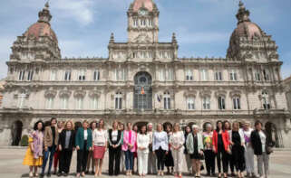Dezasete alcaldesas españolas asinan na Coruña a Declaración de María Pita, selando o seu compromiso pola igualdade