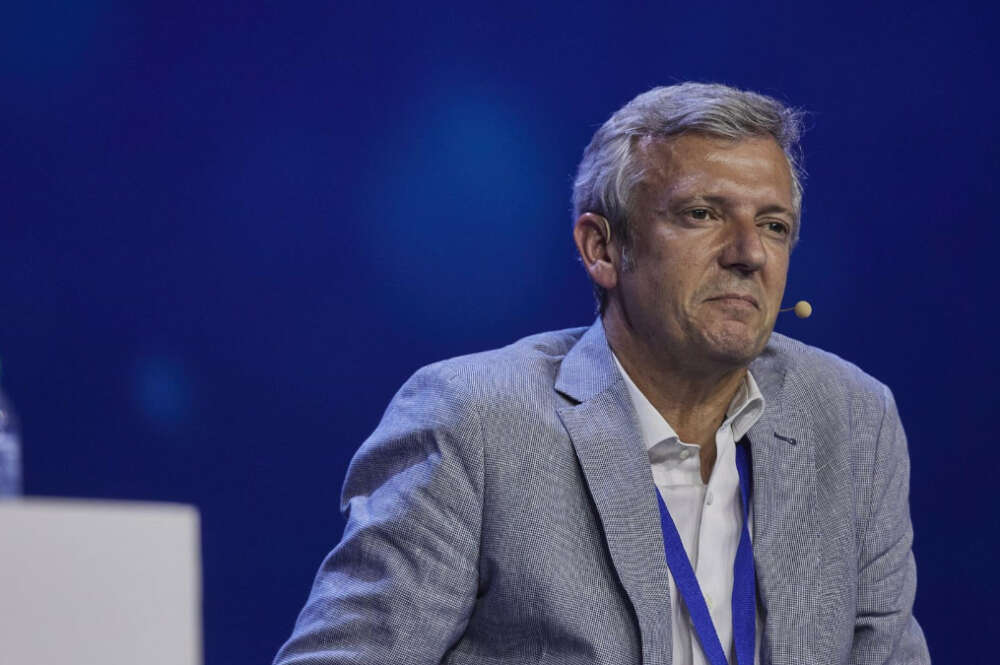 Alfonso Rueda, presidente de la Xunta de Galicia y candidato a liderar el PPdeG