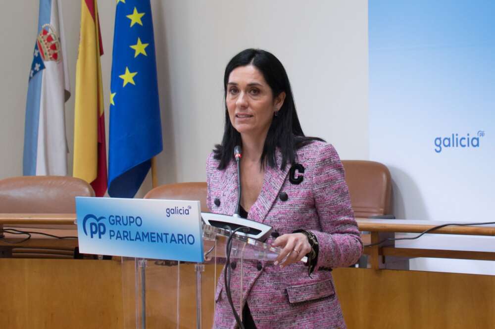 La viceportavoz del grupo del PPdeG y secretaria generla del PP gallego, Paula Prado - PPDEG