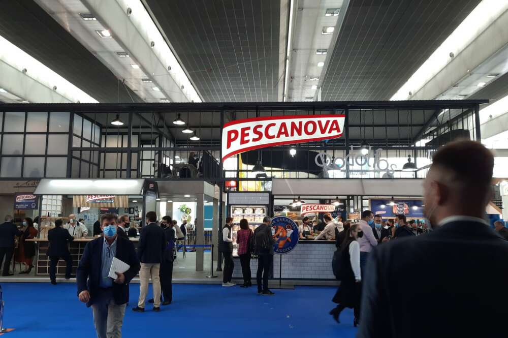 Puesto de Nueva Pescanova en la feria Conxemar