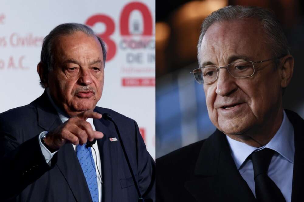 Carlos Slim y Florentino Pérez