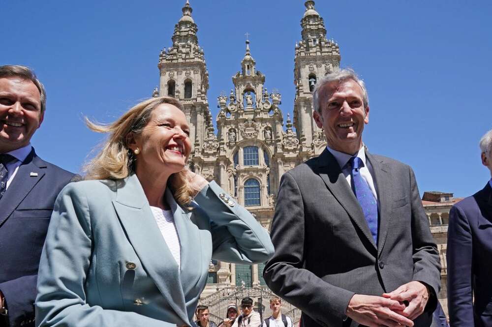 Nadia Calviño y Alfonso Rueda