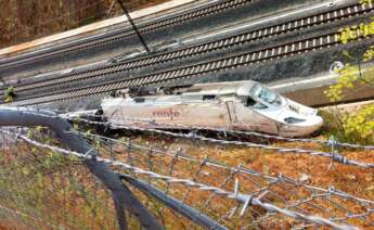 Tren Alvia del accidente en Angrois