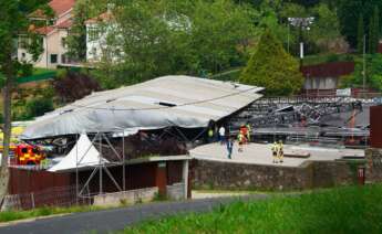 Escenario principal del festival O Son do Camiño