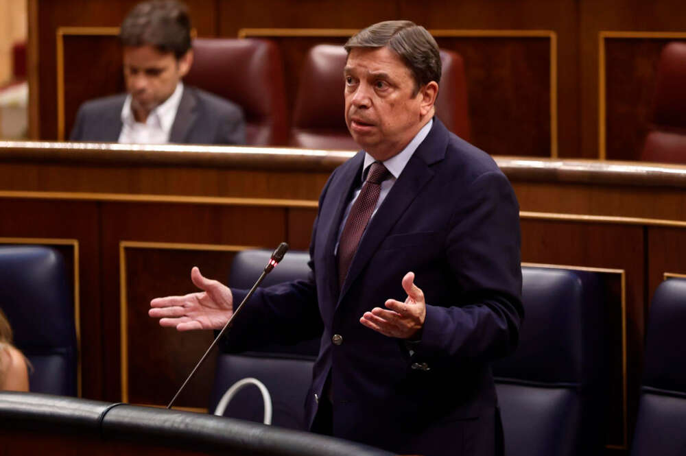 Ministro de Agricultura, Pesca y Alimentación, Luis Planas, en el Congreso