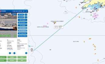 Naufragio de un barco gallego en aguas del Gran Sol