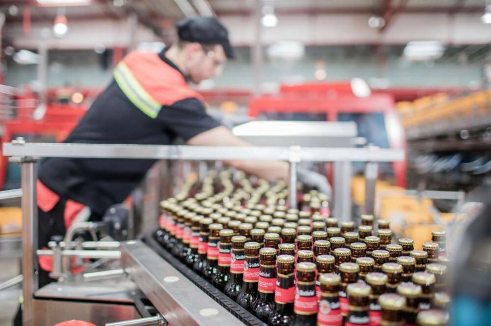 Fábrica de Estrella Galicia en A Coruña