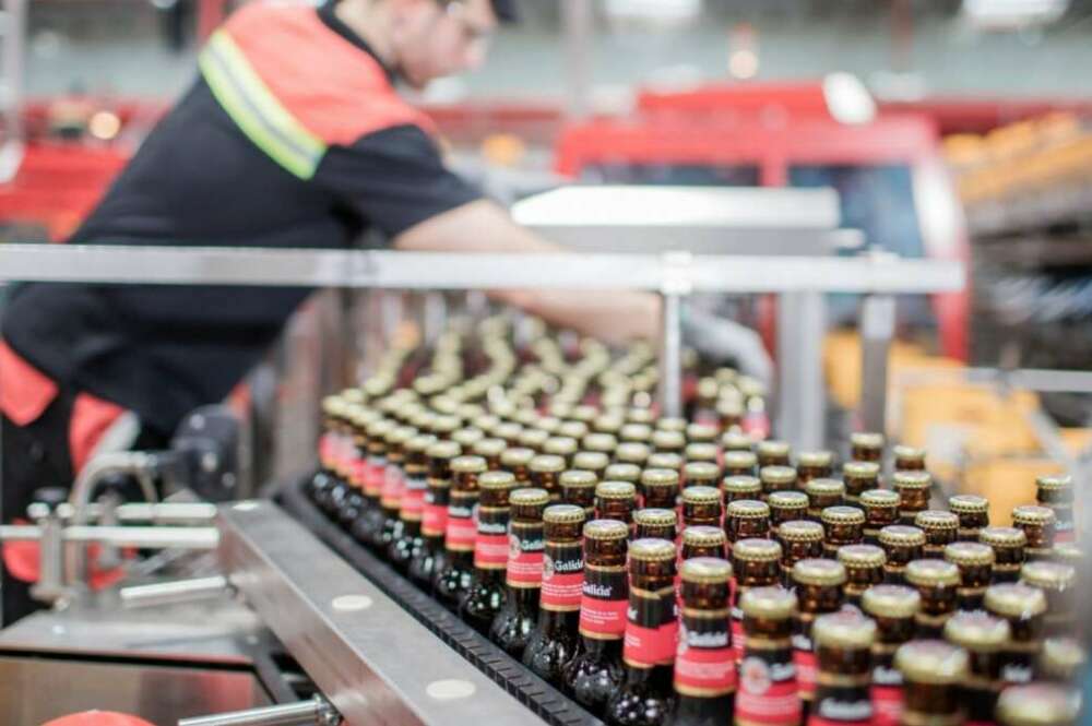 Fábrica de Estrella Galicia en A Coruña