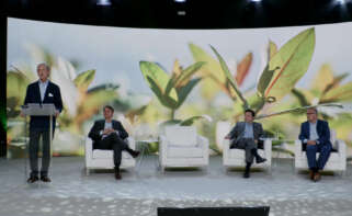 Ignacio Colmenares, presidente de Ence, durante el Capital Markets Day